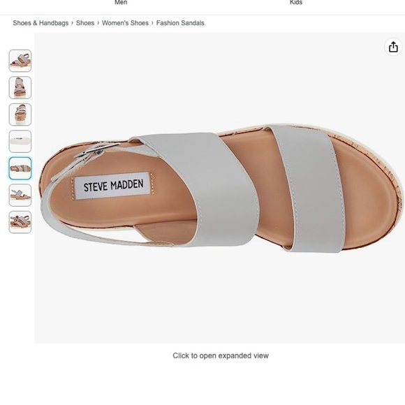 Steve Madden Brenda Platform Sandal - 9 Tan - Picture 16 of 16